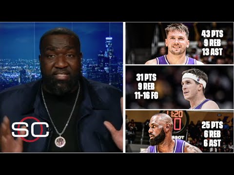 ESPN reacts to LeBron, Luka & Austin combined for 99 Pts to lead Lakers DESTROY Clippers 135-118