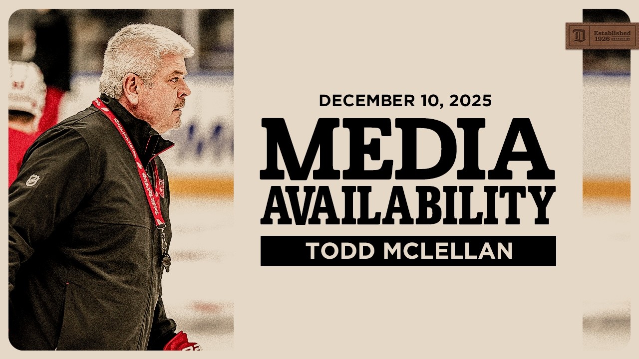 Todd McLellan Morning Skate Media | Dec. 10, 2025