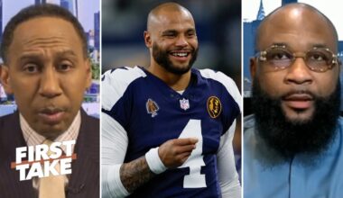 FIRST TAKE | Swagu & Stephen A.: If Dallas Cowboys make the playoffs, Dak Prescott could WIN IT ALL!