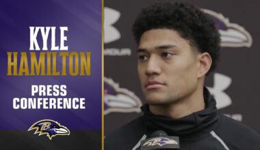Kyle Hamilton: 'We Still Control Our Destiny' | Baltimore Ravens