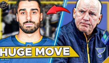 The St. Louis Blues make SNEAKY good signing...