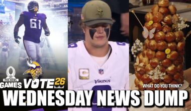 Minnesota Vikings News Dump (12.10.2025) | Redmond Pro Bowl, Quiet Your Mind, Reichard Pastries