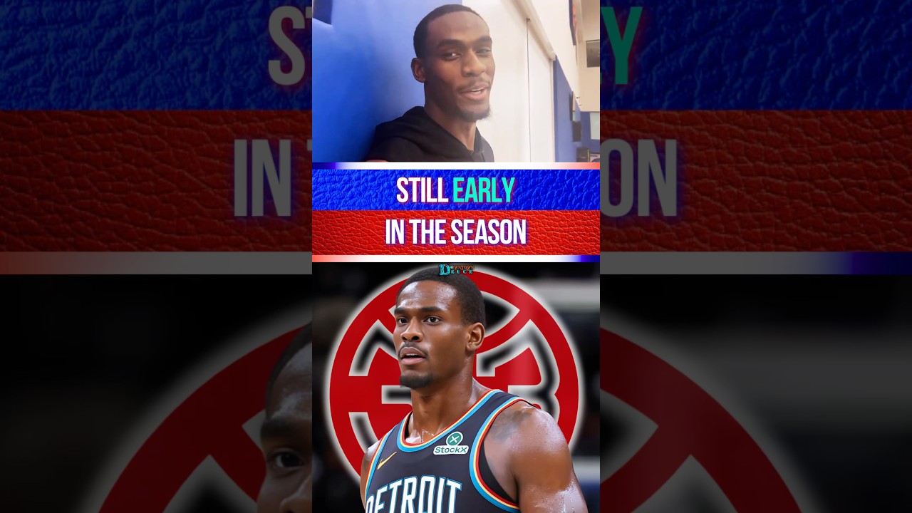 How Jalen Duren Stays Sharp During Pistons Time Off #NBA #DetroitPistons