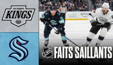 Kings vs Kraken 10/12/25 | Faits saillants