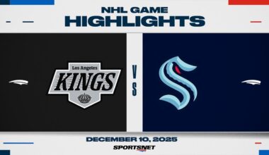 NHL Highlights | Kings vs. Kraken - December 10, 2025
