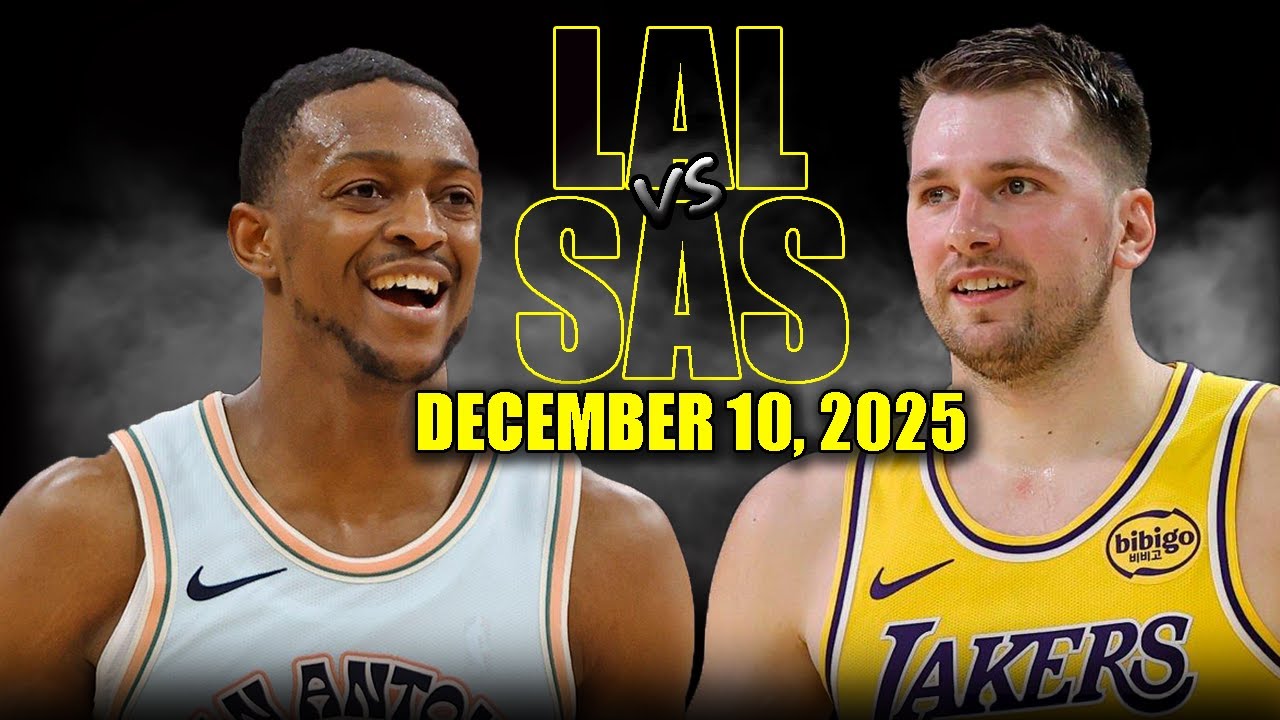 Los Angeles Lakers vs San Antonio Spurs Full Game Highlights – December 10, 2025 | NBA Season