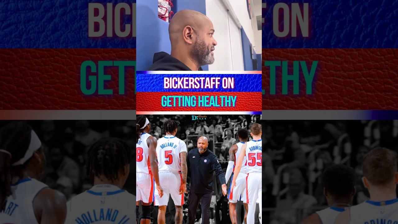 JB Bickerstaff Says Pistons Are Getting HEALTHY!