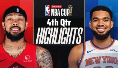 Knicks vs Raptors Full Game Highlights 4th Qtr | Dec 9 | 2025 NBA Highlights - Emirates NBA Cup