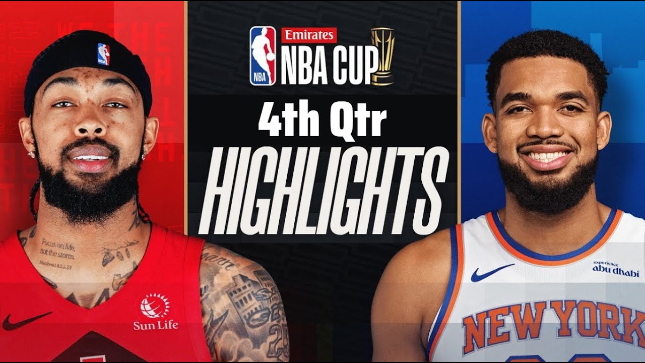 Knicks vs Raptors Full Game Highlights 4th Qtr | Dec 9 | 2025 NBA Highlights - Emirates NBA Cup