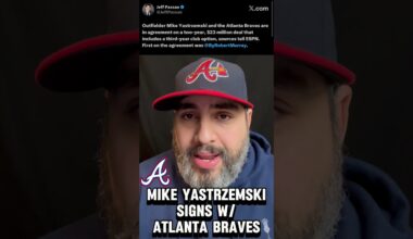 BREAKING NEWS: MIKE YASTRZEMSKI SIGNS W/ ATLANTA BRAVES!!!