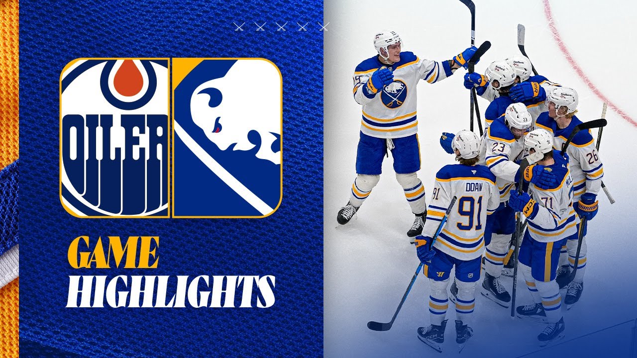 ALEX TUCH OVERTIME WINNER! | Buffalo Sabres Beat Edmonton Oilers In Overtime | Game Highlights