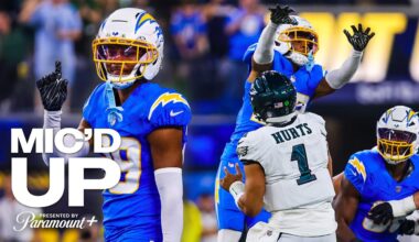 Mic'd Up: Tarheeb Vs Eagles "We Just Went Bird Hunting" | LA Chargers