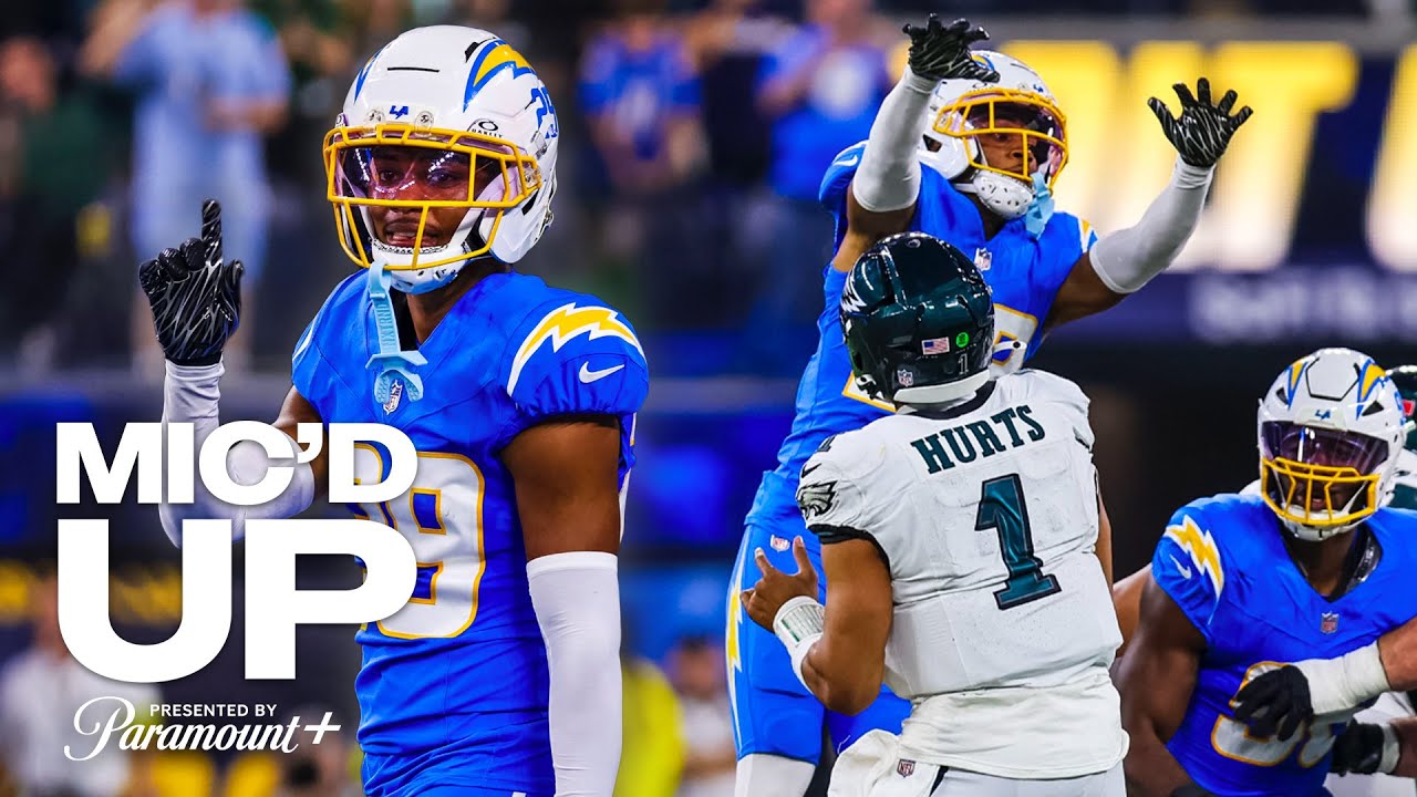 Mic'd Up: Tarheeb Vs Eagles "We Just Went Bird Hunting" | LA Chargers