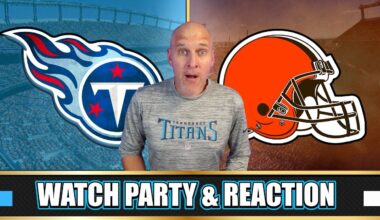 Tennessee Titans vs Cleveland Browns Live Streaming Watch Party | NFL Football 2025