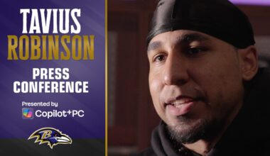 Tavius Robinson on Returning From Injury | Baltimore Ravens