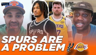 Spurs-Lakers Reaction: It's time to take San Antonio SERIOUSLY | The Dime With Josh and Kwab