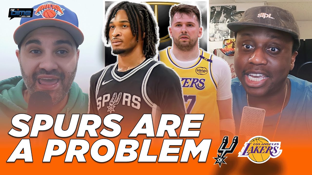 Spurs-Lakers Reaction: It's time to take San Antonio SERIOUSLY | The Dime With Josh and Kwab
