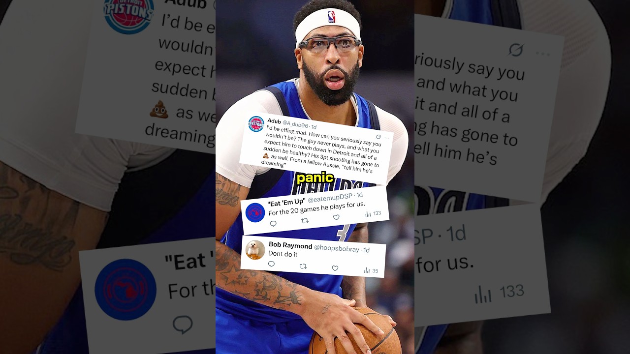 AD to Detroit won’t go away… #nba #trade #detroitpistons #dallasmavericks