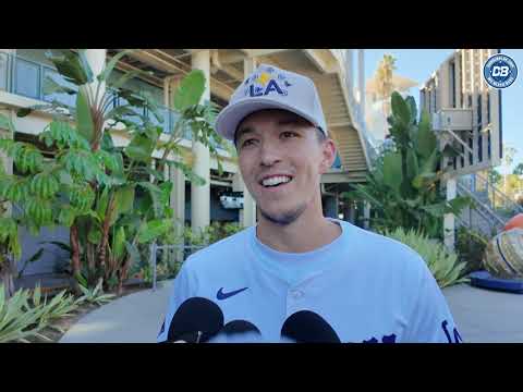 Tommy Edman talks Dodgers signing Edwin Díaz, his ankle recovery and LADF & Baby2Baby Holiday Party