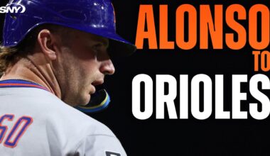 Pete Alonso leaves Mets to sign a 5-year deal with the Baltimore Orioles