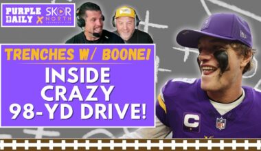 FILM: Inside Minnesota Vikings CRAZY 19-play, 98-yard touchdown drive!