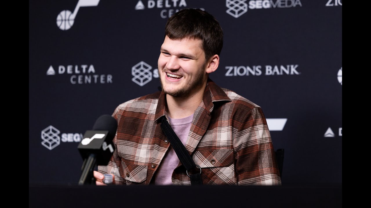 Walker sits down to give injury update 💜 | UTAH JAZZ