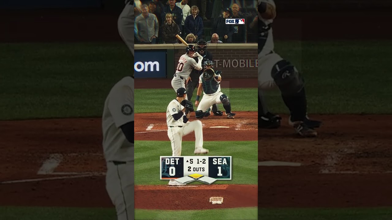 Tigers vs. Mariners | Short Highlights ⌛️ #mlb #baseball #highlights #mariners #tigers #alds