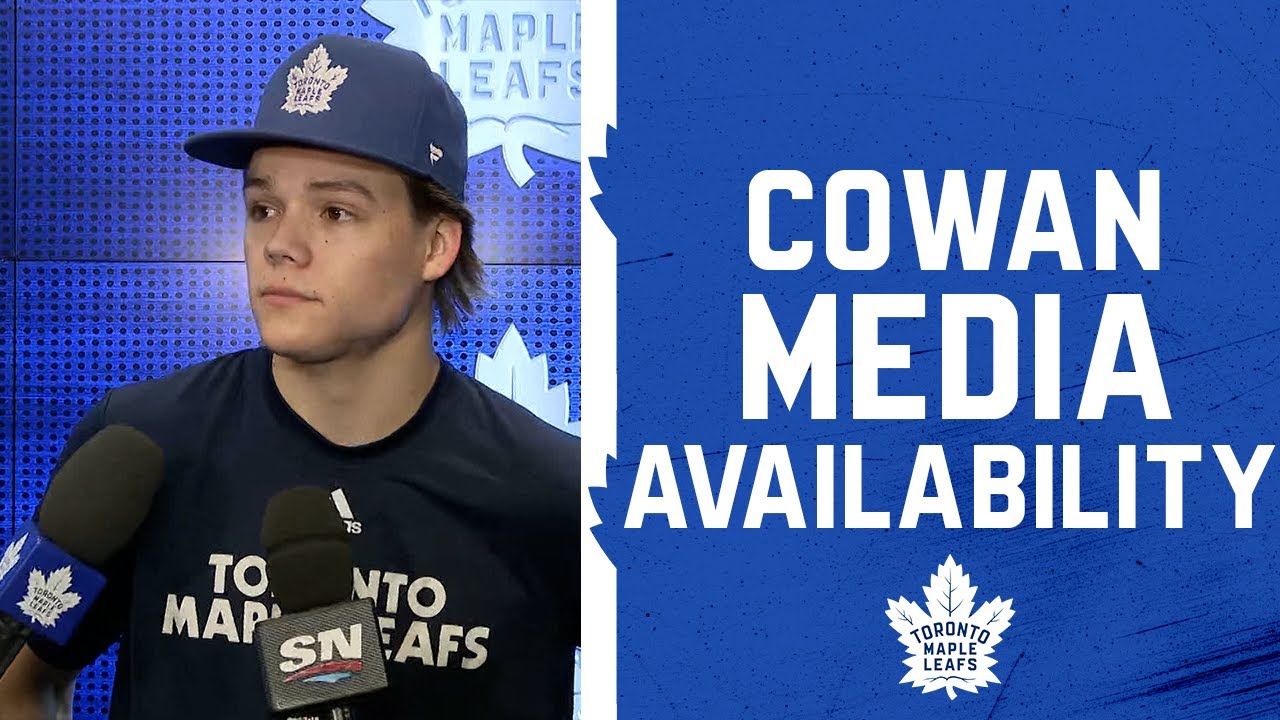 Easton Cowan | Pre Game vs. San Jose Sharks | December 11, 2025