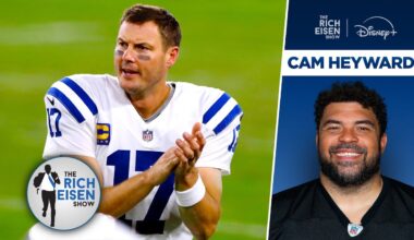 Steelers DT Cam Heyward’s Hilarious Reaction to Philip Rivers Colts Return | The Rich Eisen Show