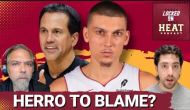 BLAME GAME: Is Tyler Herro at FAULT for Miami Heat’s NBA Cup Exit & Losing Streak? | Heat Podcast