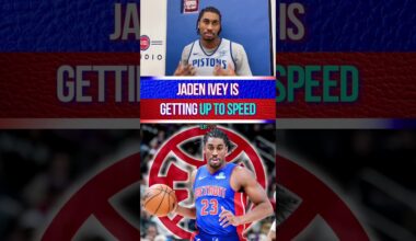Jaden Ivey Is Rounding Into Form!