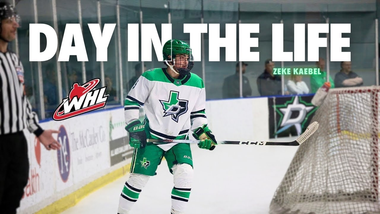 Hockey Game Day In The Life With Zeke Kaebel | Dallas Stars Elite 16U