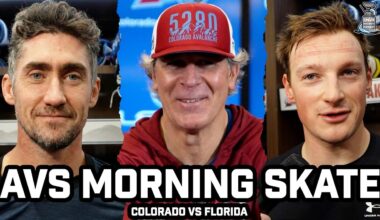 Jared Bednar & Avs Room on Goalie Interference, Playing For Alumni In Town & More