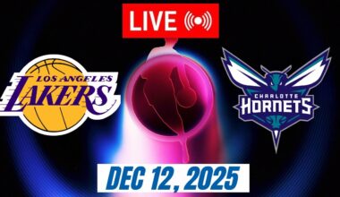 NBA LIVE! Los Angeles Lakers vs Charlotte Hornets December 12, 2025 | 2025 NBA Season Live 2K