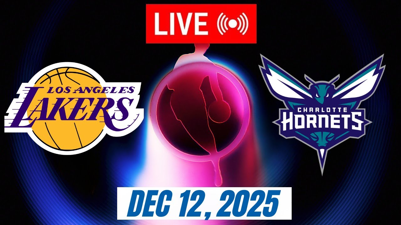 NBA LIVE! Los Angeles Lakers vs Charlotte Hornets December 12, 2025 | 2025 NBA Season Live 2K