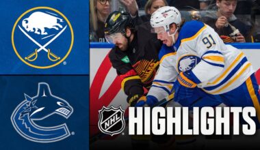 Sabres vs. Canucks | NHL Highlights | December 11, 2025