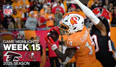 Atlanta Falcons vs Tampa Bay Buccaneers Game Highlights | 2025 NFL Season Week 15