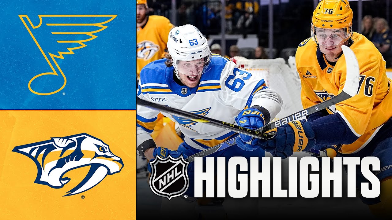 Blues vs. Predators | NHL Highlights | December 11, 2025