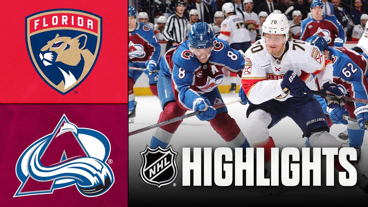 Panthers vs. Avalanche | NHL Highlights | December 11, 2025