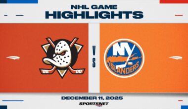 NHL Highlights | Ducks vs. Islanders - December 11, 2025