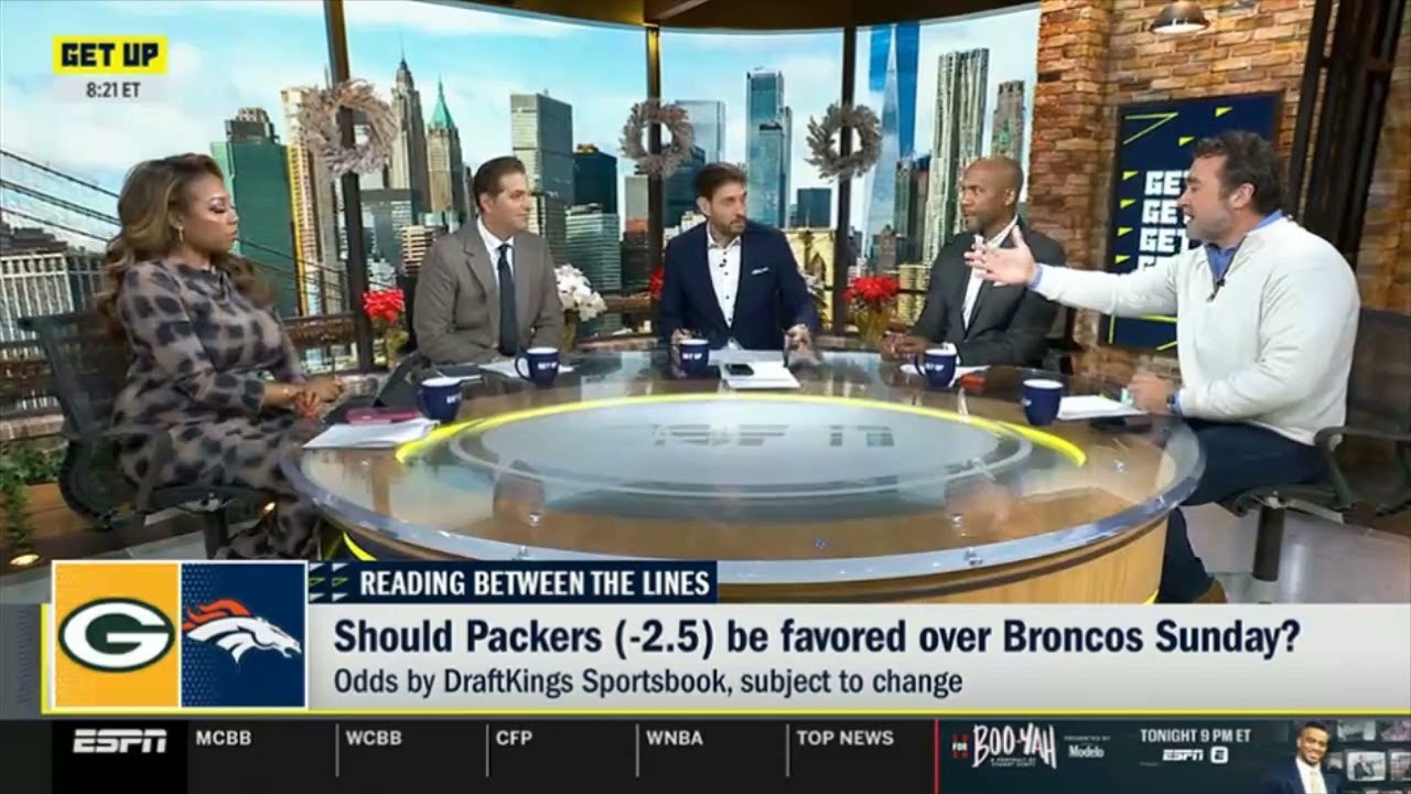 GET UP | ESPN crew prediction to Week 15: Patriots vs Bills, Packers vs Broncos, Chiefs vs Chargers?