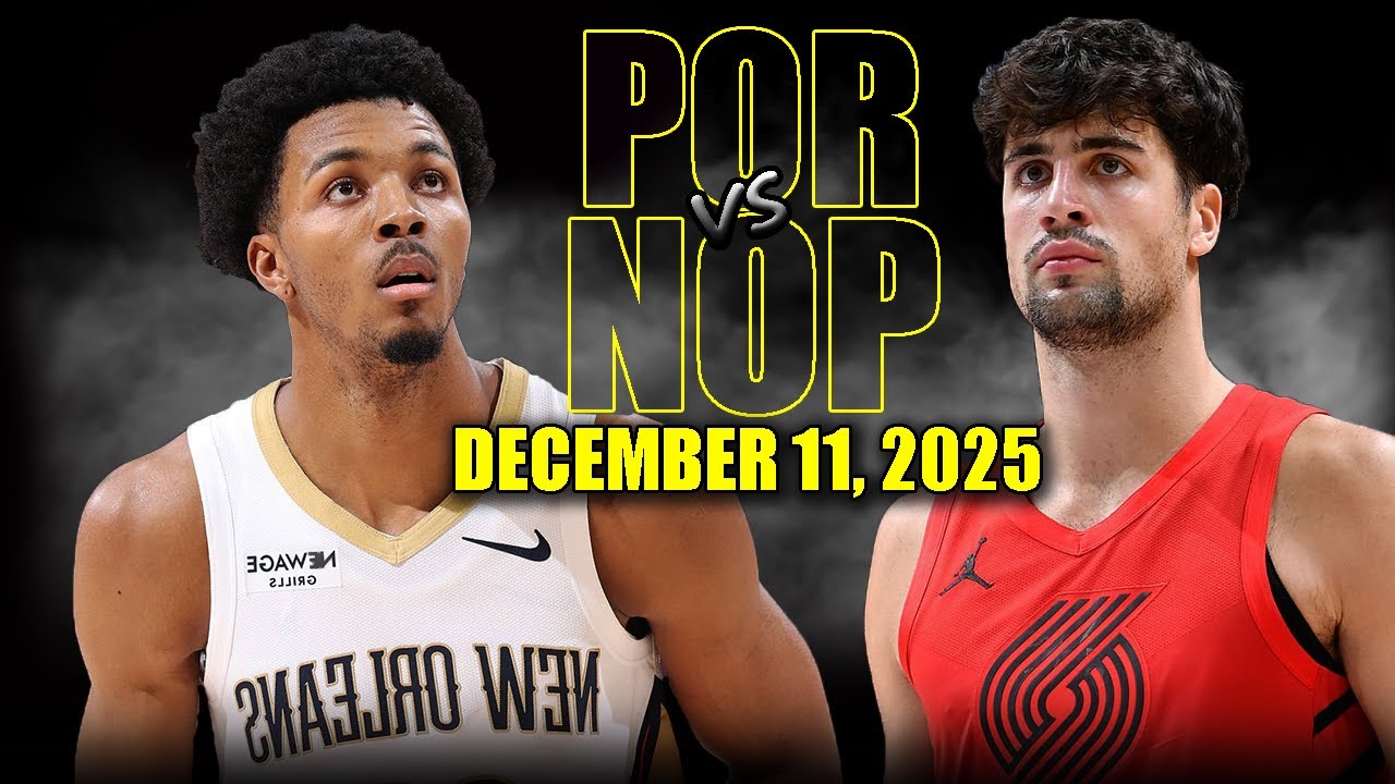 Portland Trail Blazers vs New Orleans Pelicans Full Game Highlights – December 11, 2025 | NBA Season