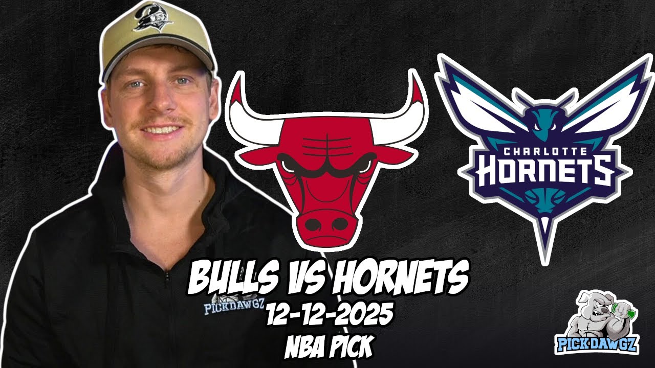 Chicago Bulls vs Charlotte Hornets 12/12/25 NBA Free Picks & Prediction | NBA Betting Tips