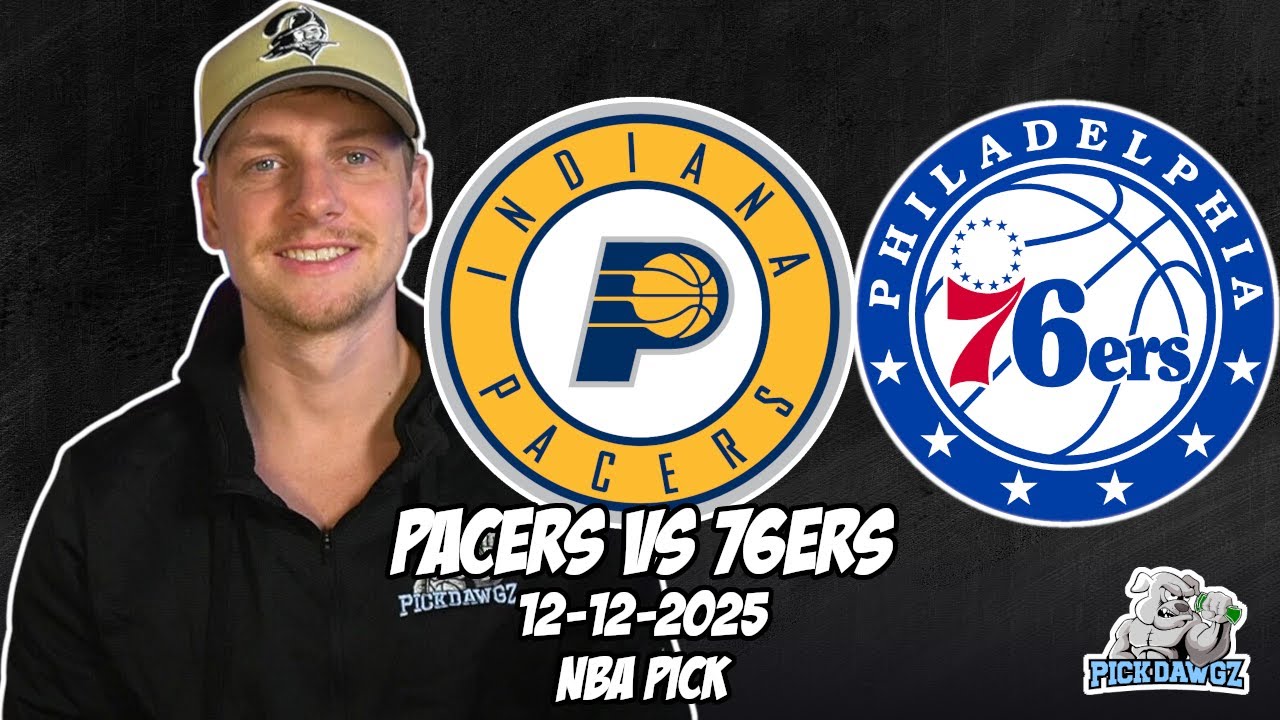 Indiana Pacers vs Philadelphia 76ers 12/12/25 NBA Free Picks & Prediction | NBA Tips