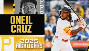 Oneil Cruz showed off the POWER and speed in the outfield for the Pirates in 2025! 💪