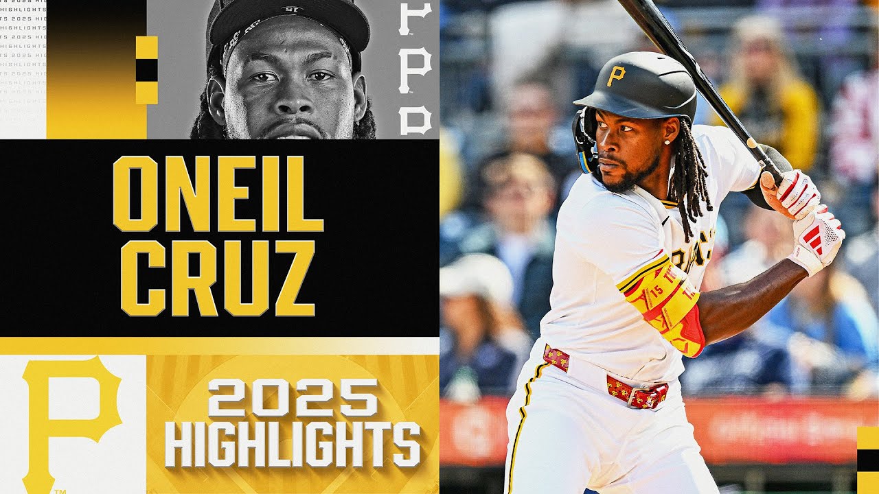 Oneil Cruz showed off the POWER and speed in the outfield for the Pirates in 2025! 💪