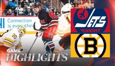 Winnipeg Jets vs. Boston Bruins - Game Highlights