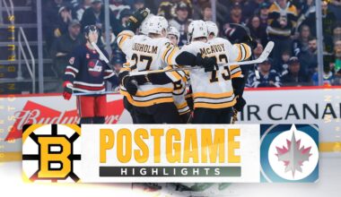 CONDENSED GAME: Boston Bruins vs. Winnipeg Jets - 12/11/2025