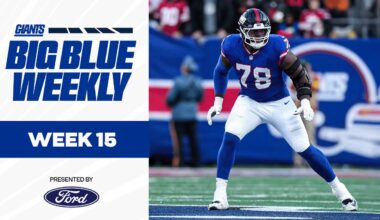 Big Blue Weekly: Previewing Week 15 vs. Commanders | New York Giants
