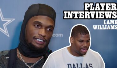 CeeDee Lamb & Quinnen Williams Talk Vikings Week | Player Interviews